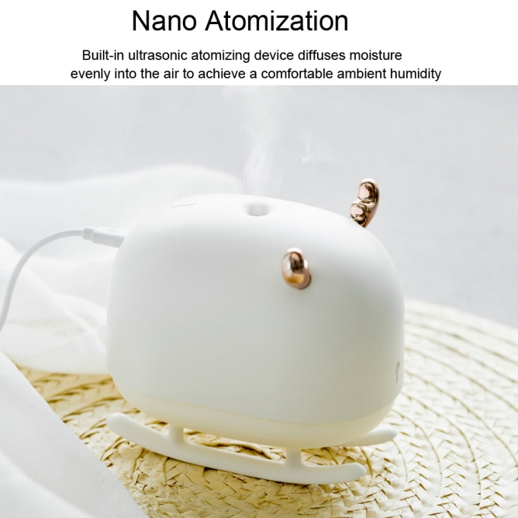 SOTHING DSHJH009 260ML鹿加濕器 USB家用空氣加濕器空氣凈化大氣小夜燈