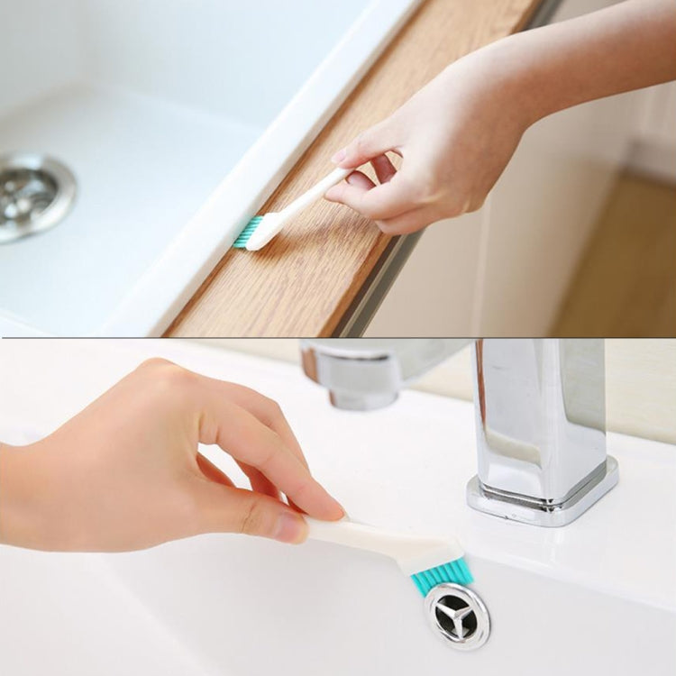 兩套一賣 2支套裝  雙頭帶尾部刮鏟門窗縫隙清潔刷杯刷