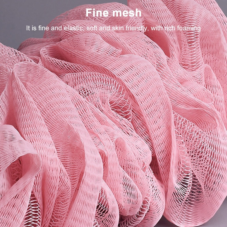 長柄懸挂式軟網背沐浴刷