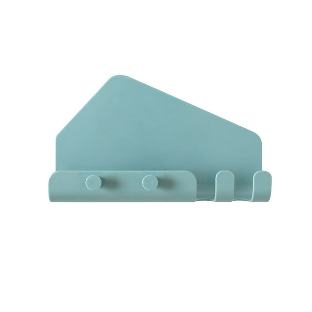 壁掛式4鈎手機支架鈎掛手機平板電腦充電支架托架