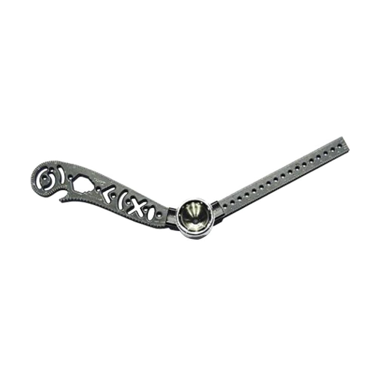 多功能繪圖尺創意畫圖工具磁性圓規尺