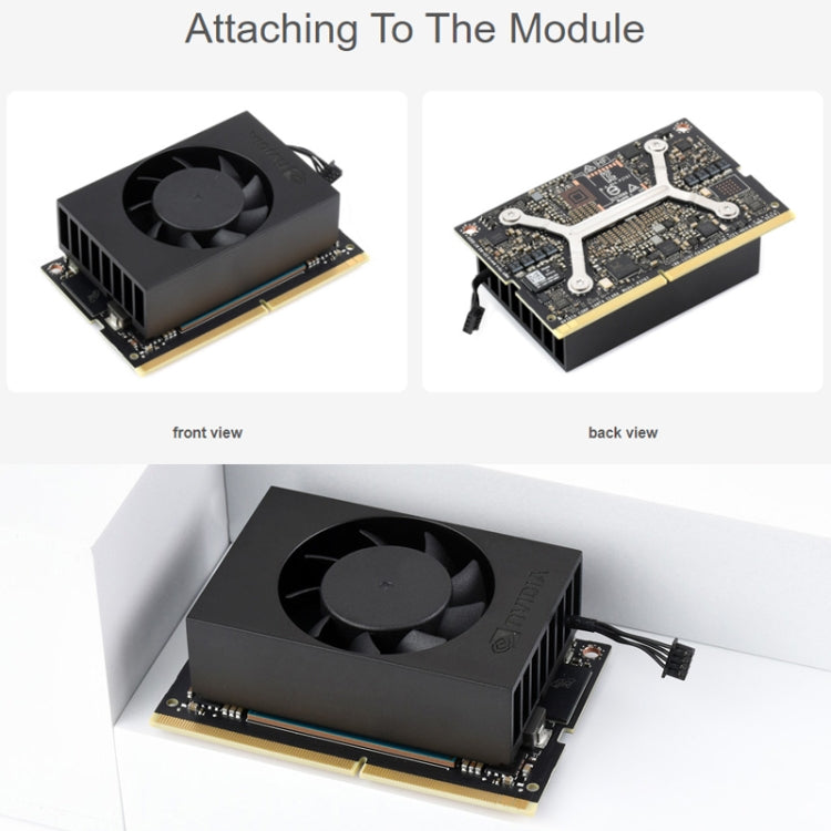 適用於Jetson Orin Waveshare 24076 散熱風扇速度可調