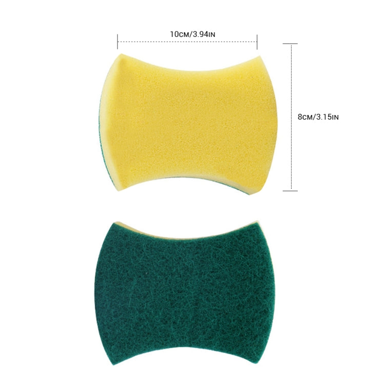 10個裝 海綿擦清潔廚房清潔布沖刷洗碟廚房清潔工具