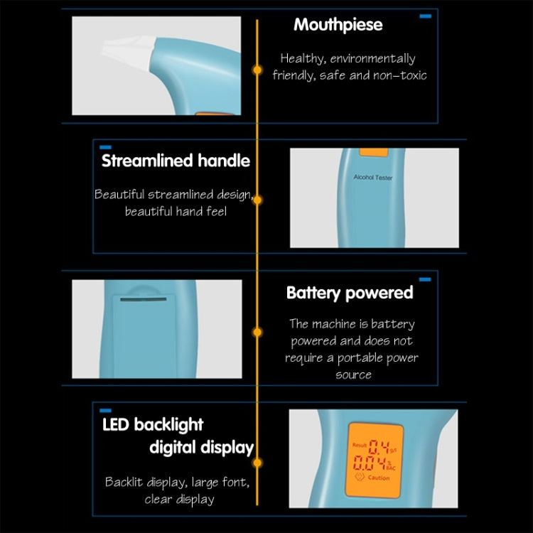 科微斯 便攜式吹氣式酒精測試儀
