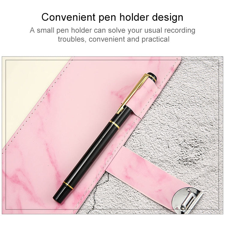 A5大理石紋復古密碼鎖筆記本多功能學生手賬記事本
