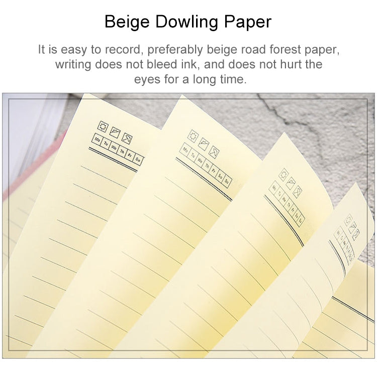 A5大理石紋復古密碼鎖筆記本多功能學生手賬記事本