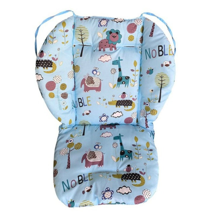 嬰兒推車棉坐墊秋冬季通用抗震加厚保暖嬰兒餐椅寶寶靠墊