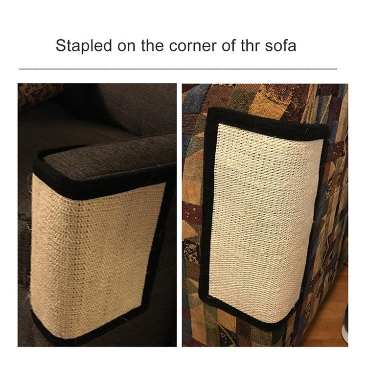 天然劍麻寵物貓抓板貓抓墊沙發保護墊