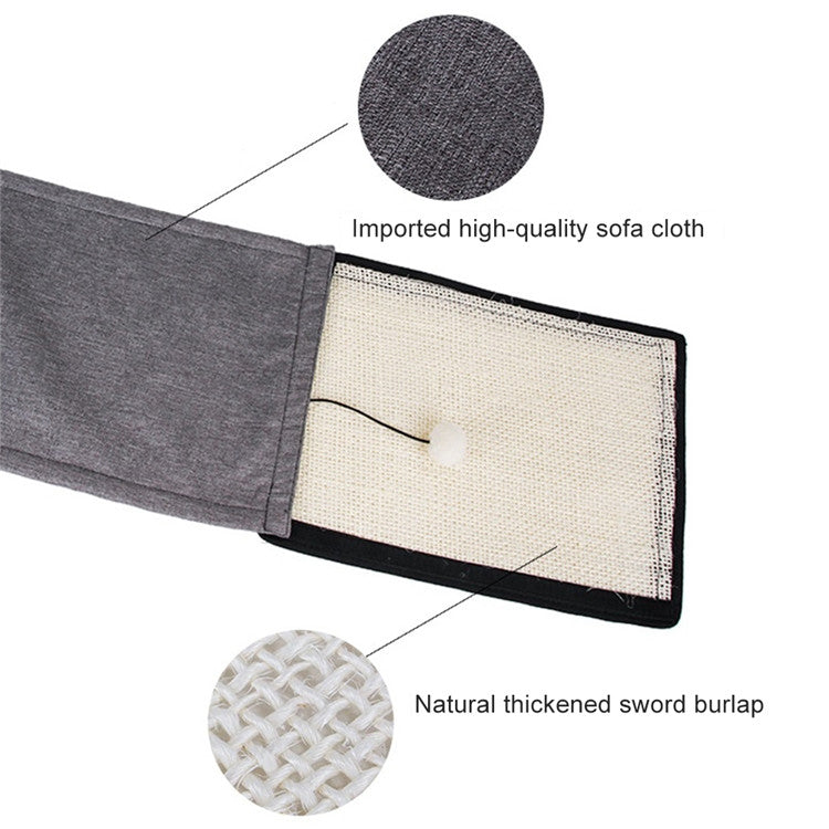 天然劍麻寵物貓抓板貓抓墊沙發保護墊