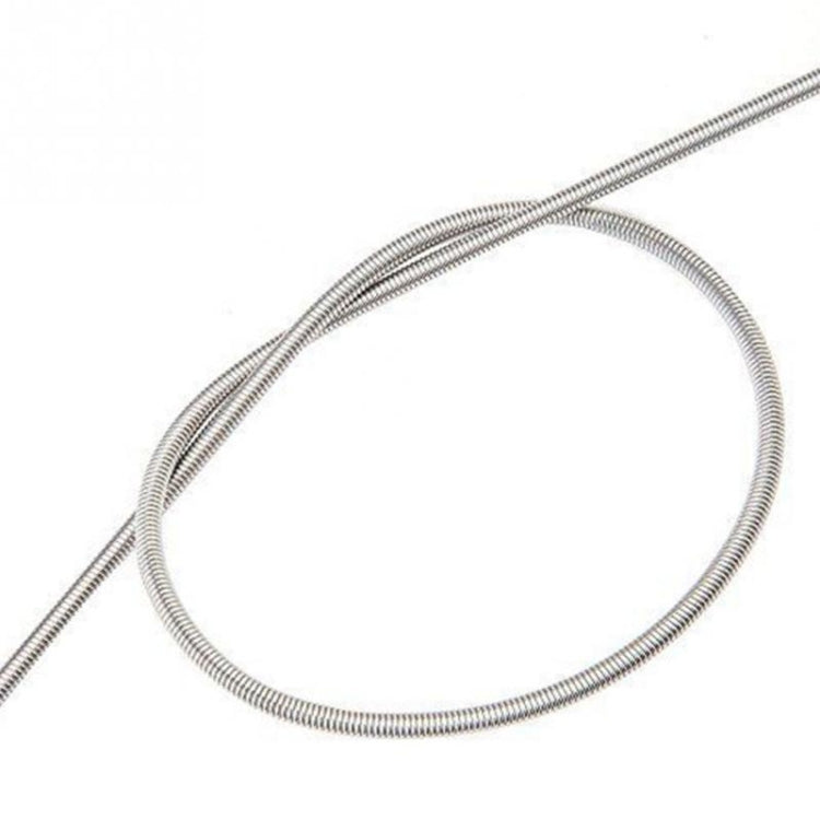 廚房水管管道清潔刷 不銹鋼清洗刷彈簧長毛刷