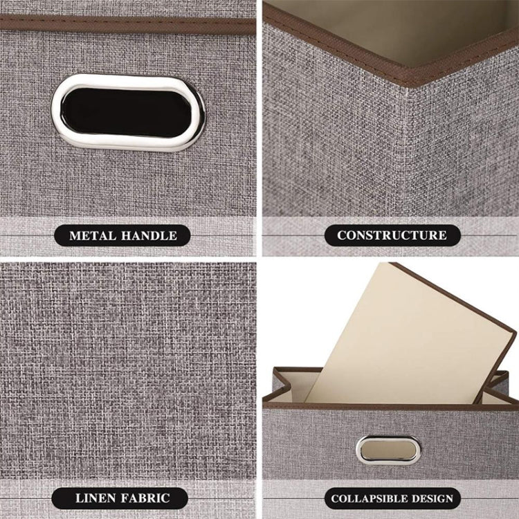 家用衣物收納箱布藝可摺疊雜物收納箱玩具收納箱