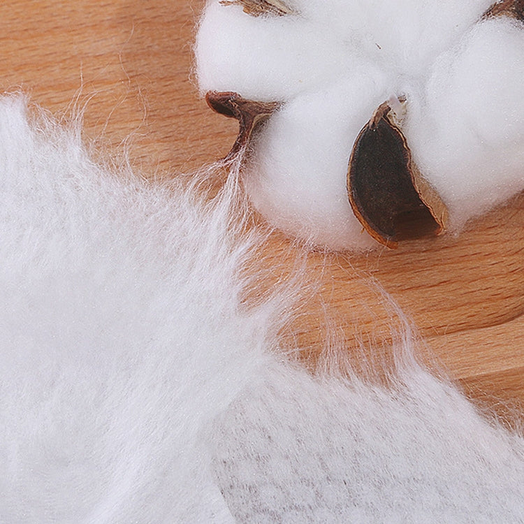 萌唄比KS037 一次性洗臉巾純棉加厚珍珠紋潔面抽巾