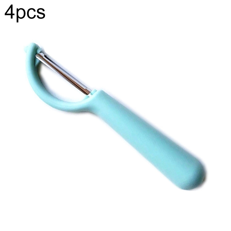 4個一賣 不銹鋼圓柄削皮器甘蔗刮皮刀瓜果刨子