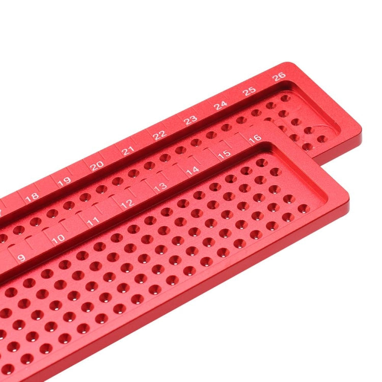 木工T型洞洞劃線尺劃線器