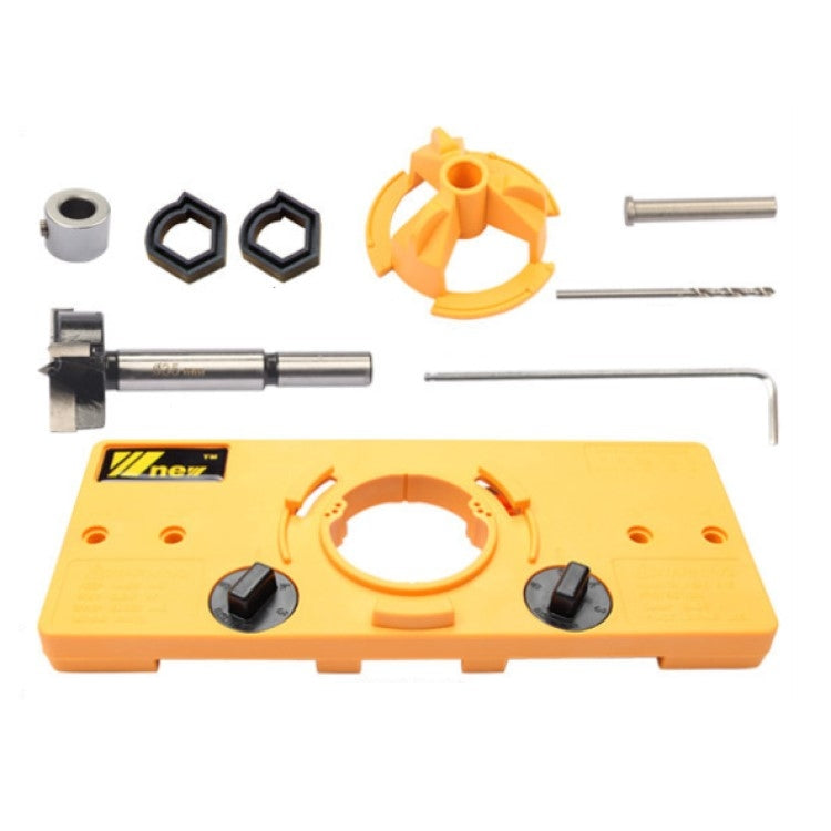 New 櫃式門窗櫥櫃門打孔器鉸鏈開孔定位器