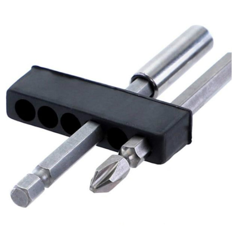 4件 六角柄批頭存放收納卡座