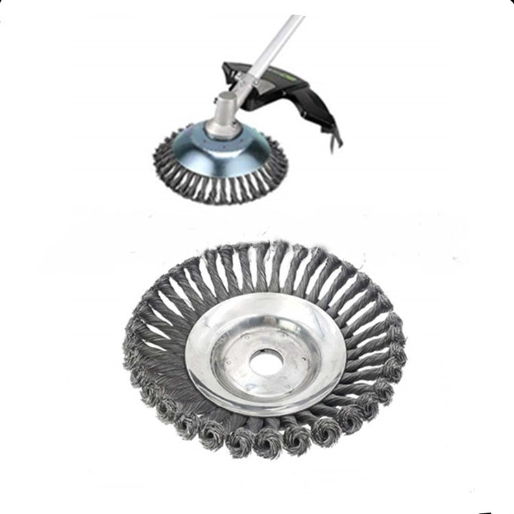 割草機扭絲打草輪鋼絲打草頭除草盤