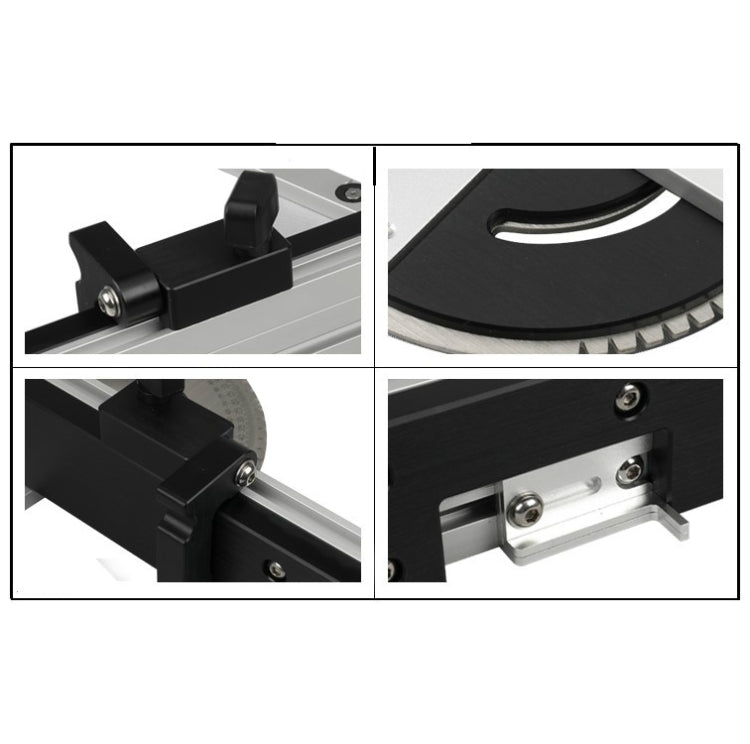 木工推把推尺滑槽木工台鋸測量工具