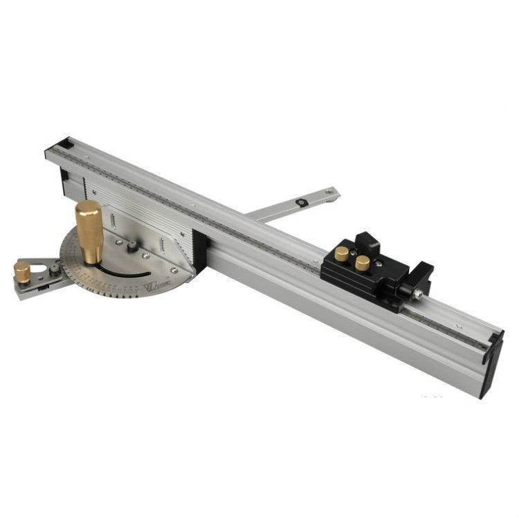 木工推把推尺滑槽木工台鋸測量工具