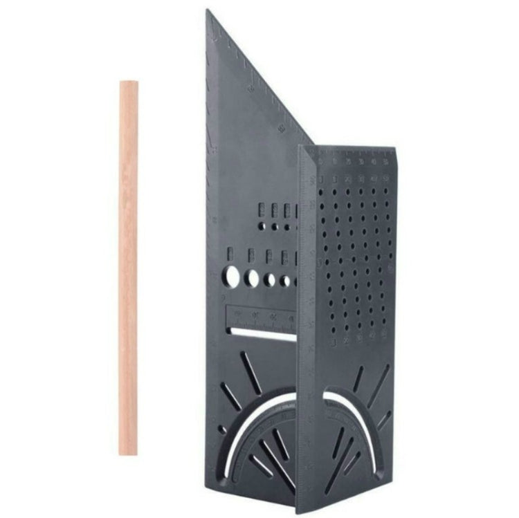 三維木工止型定規多功能角尺