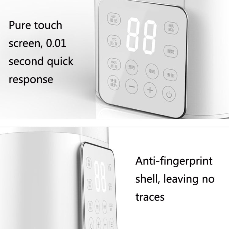 N20 二合一 雙奶瓶暖奶器消毒機，插頭規格：