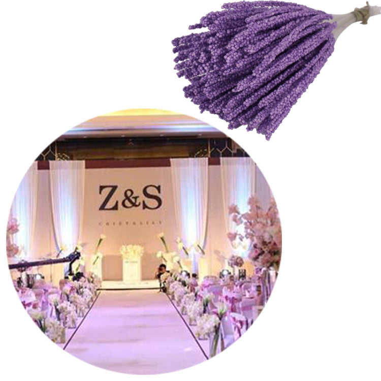 5把一賣 塑料手工DIY婚慶泡沫花頭仿真花束花蕊