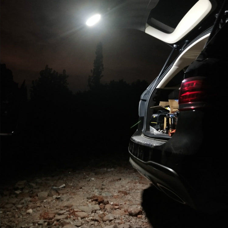 多功能帶磁鐵充電旋轉變焦轉彎工作燈強光手電筒，