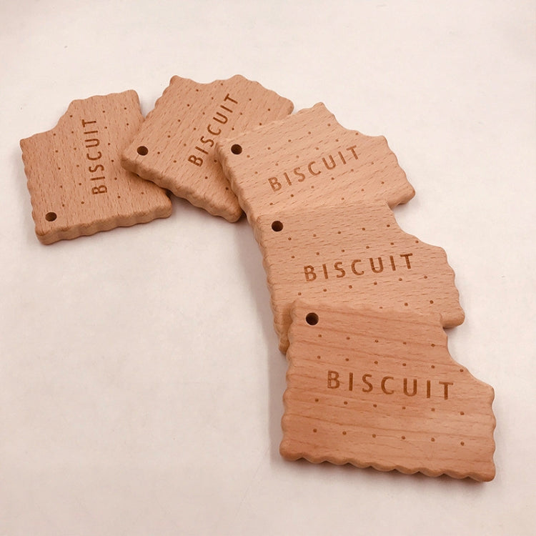 10個一賣DIY飾品咬牙櫸木餅乾磨牙棒嬰兒牙膠玩具