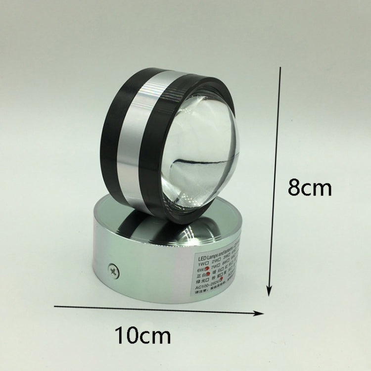 LED上下出光壁燈 雙面水晶鋁材燈