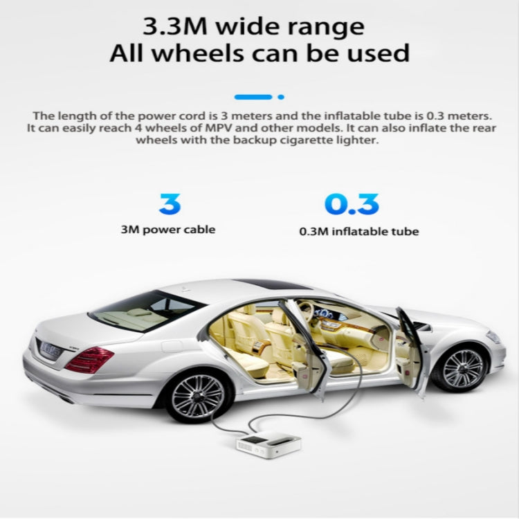 12V車載充氣泵汽車便攜式輪胎電動打氣筒