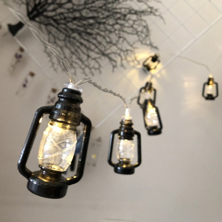 聖誕節元宵節裝飾復古煤油燈LED燈串