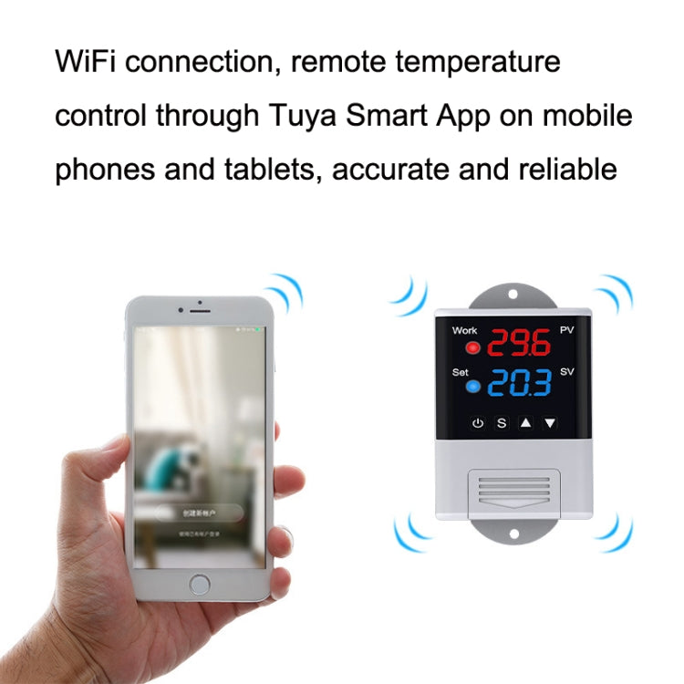 WiFi智能水族魚缸孵化中央空調溫度控制器