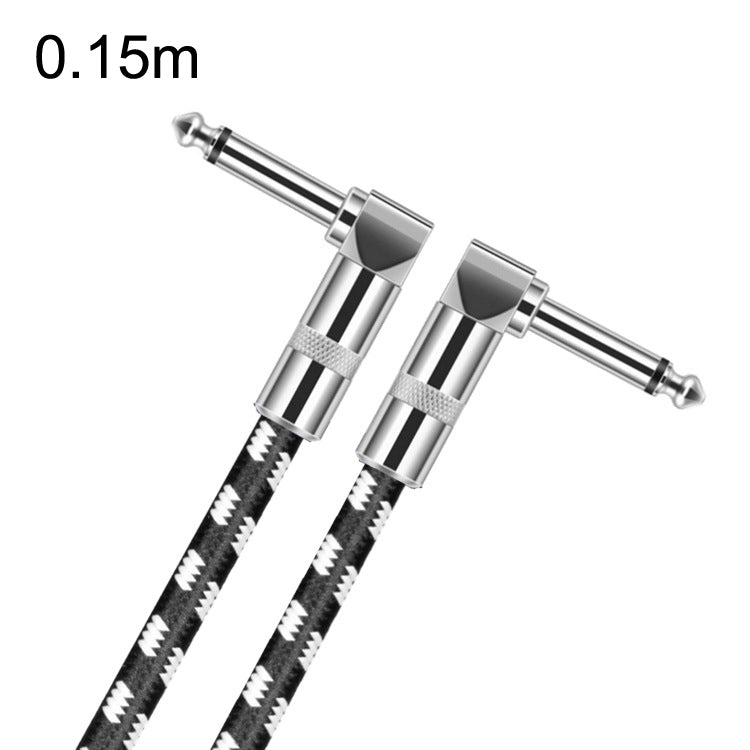 2彎頭 6.35mm吉他線無氧銅芯TS大二芯連接線
