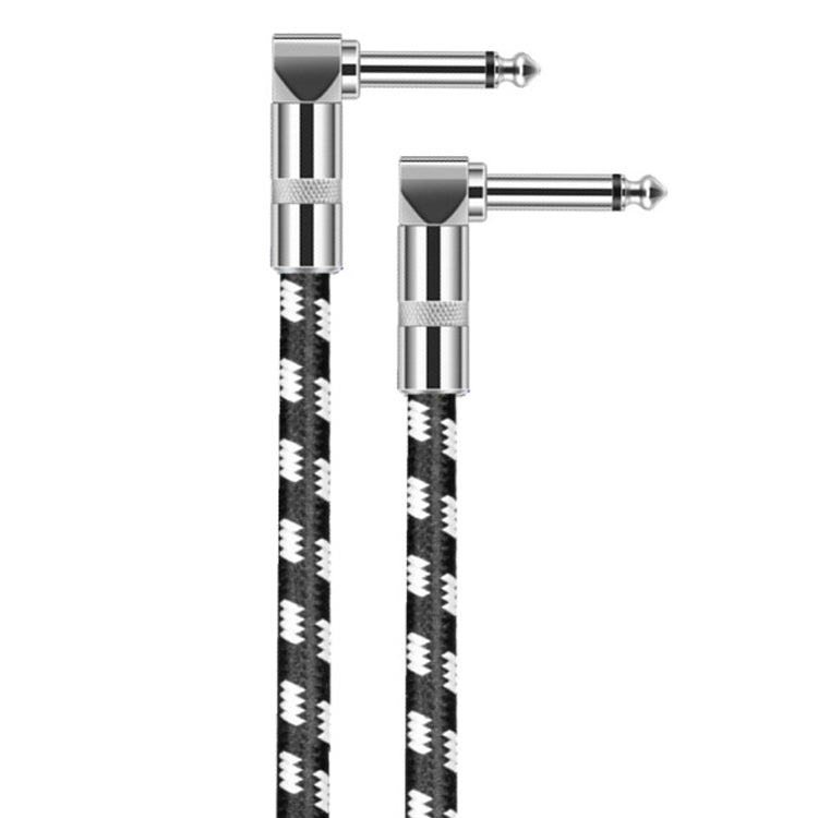 2彎頭 6.35mm吉他線無氧銅芯TS大二芯連接線