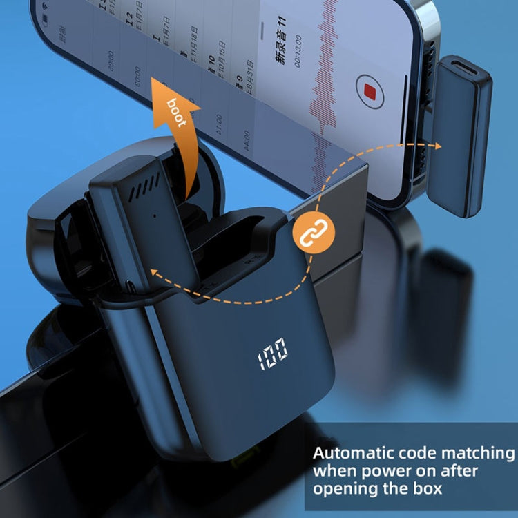 無線領夾降噪收音麥克風 帶充電倉