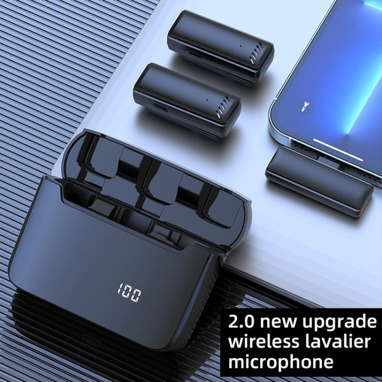 無線領夾降噪收音麥克風 帶充電倉