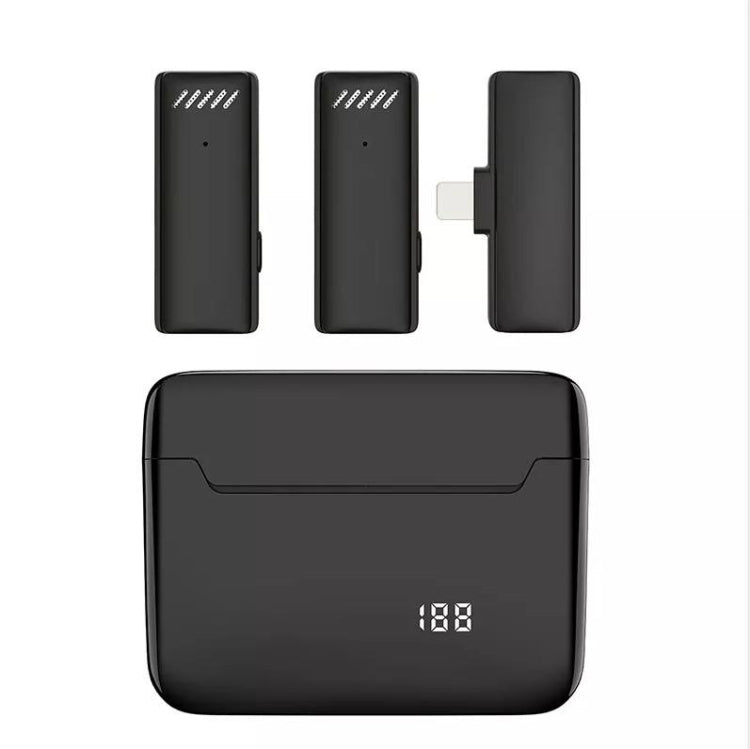 無線領夾降噪收音麥克風 帶充電倉