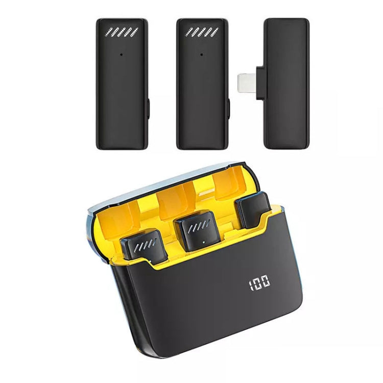 無線領夾降噪收音麥克風 帶充電倉