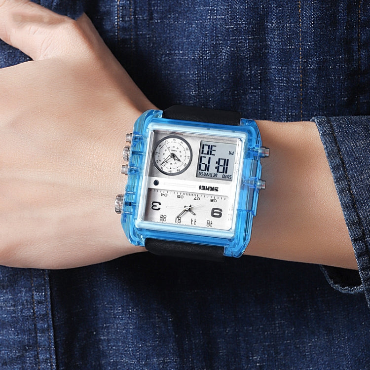 時刻美 2021 方形大錶盤三機芯男士運動手錶