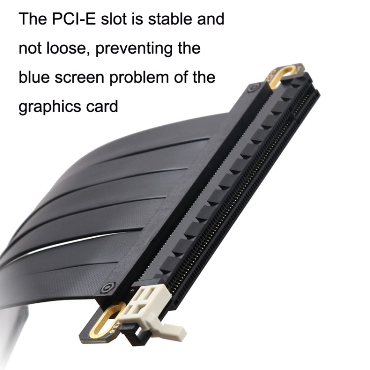 PCI-E 3.0 16X 180度顯卡延長線轉接線，長度：