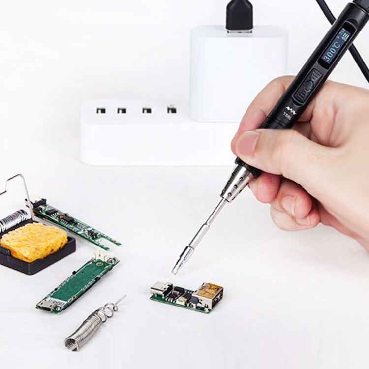 迷你新智能便攜式数字烙鐵工具