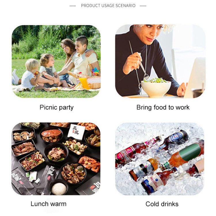 手提學生便當戶外便攜保溫兒童可愛學生飯盒袋