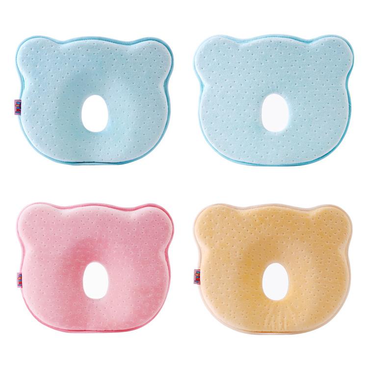 嬰兒頭型矯正枕頭新生兒頭靠墊記憶枕