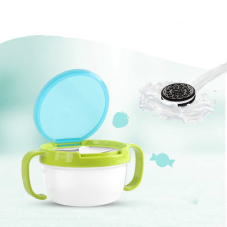 嬰幼兒用品防灑設計寶寶雙柄餅乾小碗零食杯