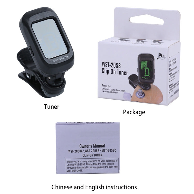 小天使WST-2058B 吉他變調夾电子校音器