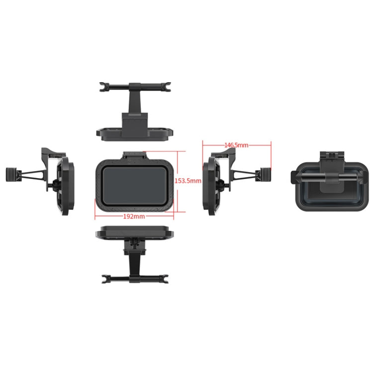 CHZ-12 汽車后枕伸縮支架 車載座椅手機支架