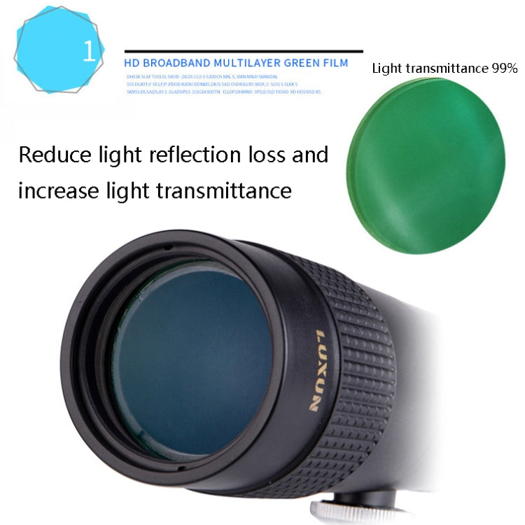 力迅 10-30x40 單筒高清高倍望遠鏡 手機迷你望遠鏡