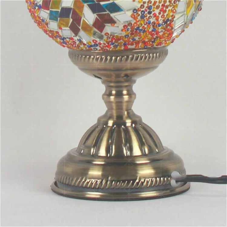 卧室書房浪漫風情馬賽克裝飾檯燈