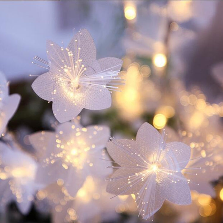 LED光纖花樹枝燈串房間卧室浪漫裝飾彩燈