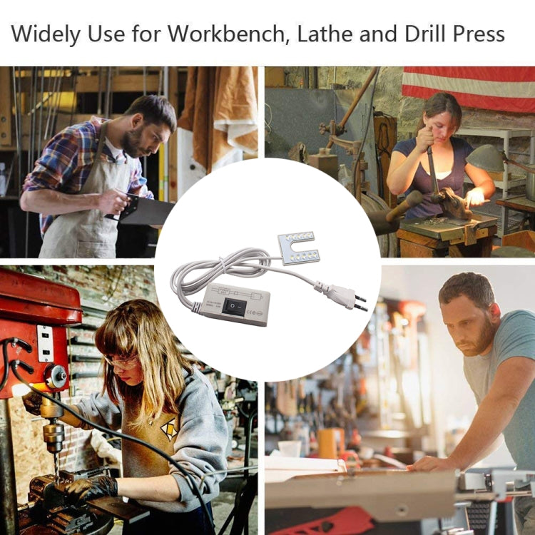 LED縫紉機燈U型高亮磁鐵工作節能燈